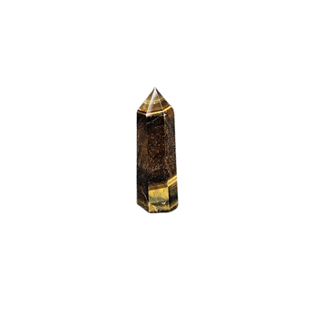 Golden Brown Tigers Eye Generator Point - Heavenly Crystals Online