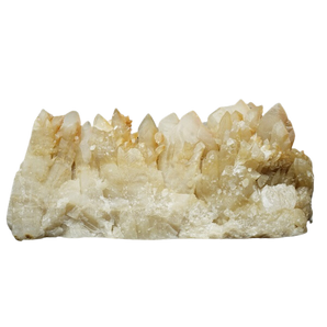 Golden Calcite Cluster (578g) – Confidence, Mental Clarity & Uplifting Energy - Heavenly Crystals Online
