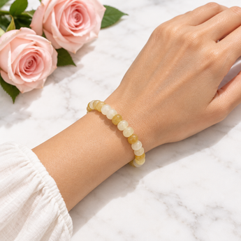 Golden Healer Quartz Bracelet - High‑Vibration Healing, Alignment & Spiritual Renewal - Heavenly Crystals Online