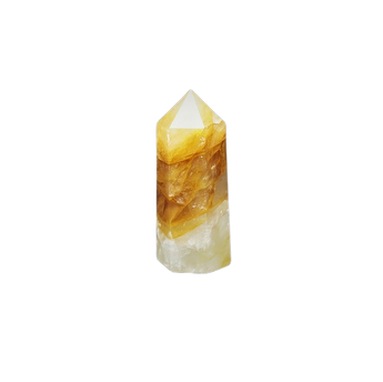 Golden Healer Quartz Generator Point (119g) – High‑Vibration Healing Crystal Tower - Heavenly Crystals Online