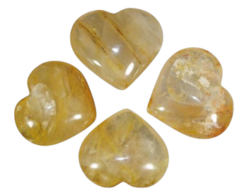 Golden Healer Quartz Heart – Healing, Alignment & High‑Vibration Light - Heavenly Crystals Online