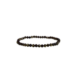 Golden Sheen Obsidian Bracelet (3mm) – Protection, Empowerment & Inner Vision - Heavenly Crystals Online