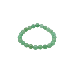 Green Aventurine Bracelet (8mm) Luck, Prosperity & Heart‑Healing Energy - Heavenly Crystals Online