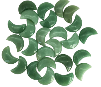 Green Aventurine Moons - Heavenly Crystals Online