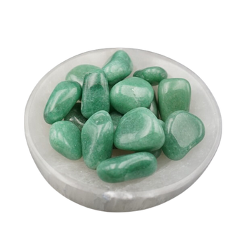 Green Aventurine Tumbled Stone - Luck, Healing & Heart Chakra Energy - Heavenly Crystals Online