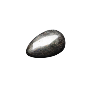 Hematite Egg (147g) — The Stone of Grounding, Protection & Strength - Heavenly Crystals Online
