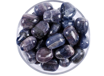 Iolite Tumbled Stone - Intuition, Inner Vision & Spiritual Guidance - Heavenly Crystals Online
