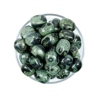 Kambaba Jasper Tumbled Stone - Ancient Earth Energy, Stability & Heart‑Healing Support - Heavenly Crystals Online