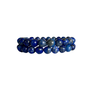Lapis Lazuli Bracelet (8mm) Wisdom, Truth & Third Eye Activation - Heavenly Crystals Online