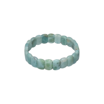 Larimar Bracelet - Genuine - Calm, Soothing & Oceanic Healing Energy - Heavenly Crystals Online