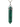 Malachite Double Terminated Genuine Pendant in 925 Sterling Silver with chain (B) - Heart Chakra & Transformation - Heavenly Crystals Online