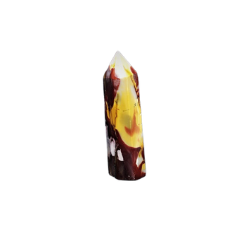 Mookaite Jasper Generator Point (159g) – Grounding, Strength & Ancestral Earth Energy - Heavenly Crystals Online