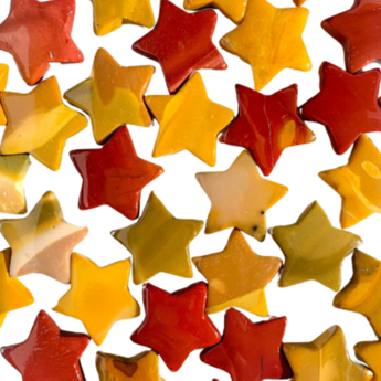 Mookaite Jasper Stars - Heavenly Crystals Online