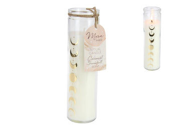 Moon Phase Pillar Candle – Manifestation & Lunar Rituals - Heavenly Crystals Online