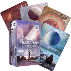 Moonology Oracle Set - Yasmin Boland - Lunar Guidance, Manifesting Magic & Intuitive Moon Wisdom - Heavenly Crystals Online
