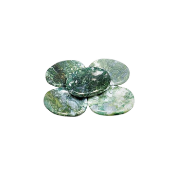 Moss Agate Worry Stone - Heavenly Crystals Online