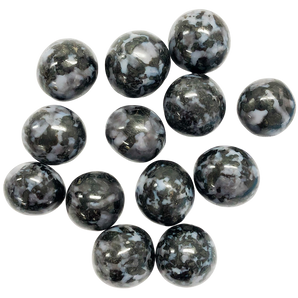 Mystic Merlinite (Gabbro Indigo) Orb Tumbled Stone – Intuition, Shadow Work & Spiritual Awakening - Heavenly Crystals Online
