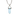 Opalite Double Terminated Pendant (man-made) with Black Cord - Heavenly Crystals Online