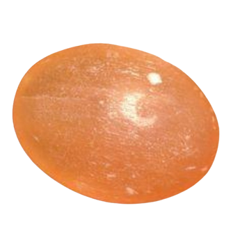 Orange Selenite Palm Stone – Creativity, Cleansing & Sacral Chakra Energy - Heavenly Crystals Online