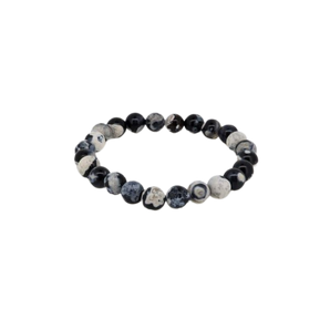 Orca Agate Bracelet (8mm) Emotional Release, Protection & Inner Strength - Heavenly Crystals Online