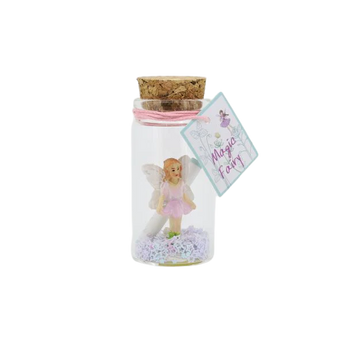 Pink Magic Fairy Wishing Jar - Heavenly Crystals Online