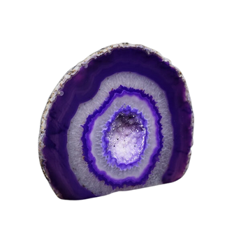 Purple Agate Cave (307g) – Calming, Protective & Soft Ambient Energy - Heavenly Crystals Online