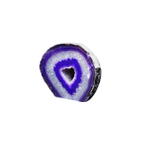 Purple Agate Cave (376g) – Calming, Protective & Soft Ambient Energy - Heavenly Crystals Online