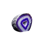 Purple Agate Cave (376g) – Calming, Protective & Soft Ambient Energy - Heavenly Crystals Online