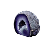 Purple Agate Cave (473g) – Calming, Protective & Soft Ambient Energy - Heavenly Crystals Online