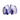 Purple Agate Crystal Bookends (1.633 kg) Natural Agate Pair - Heavenly Crystals Online