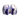 Purple Agate Crystal Bookends (1.659 kg) Natural Agate Pair - Heavenly Crystals Online