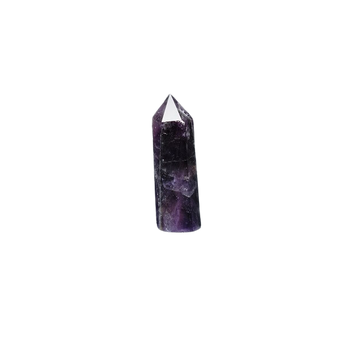 Purple Fluorite Generator Point (48g) – Intuition, Calm, Mental Clarity & Spiritual Protection - Heavenly Crystals Online