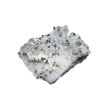 Pyrite, Galena & Quartz Cluster (319g) – Grounding & High-Energy Mineral Specimen - Heavenly Crystals Online