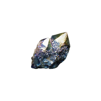 Rainbow Aura Quartz Cluster (363g) – Iridescent High‑Vibration Crystal for Light & Energy Flow - Heavenly Crystals Online