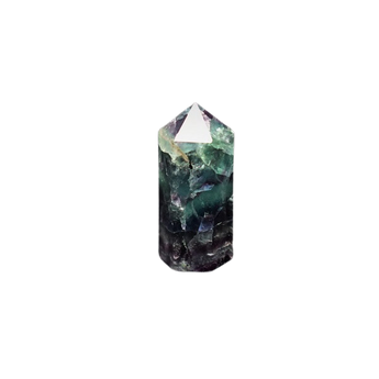 Rainbow Fluorite Generator Point (143g) – Clarity, Calm, Focus & Intuitive Alignment - Heavenly Crystals Online