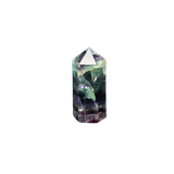 Rainbow Fluorite Generator Point (143g) – Clarity, Calm, Focus & Intuitive Alignment - Heavenly Crystals Online