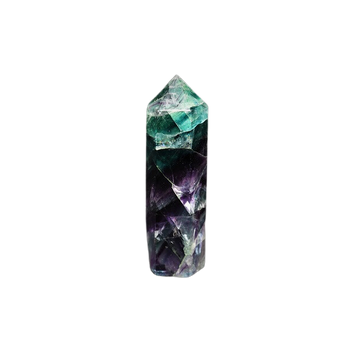 Rainbow Fluorite Generator Point (203g) – Clarity, Calm, Focus & Intuitive Alignment - Heavenly Crystals Online