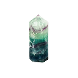 Rainbow Fluorite Generator Point (240g) – Clarity, Calm, Focus & Intuitive Alignment - Heavenly Crystals Online