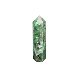 Rainbow Fluorite Generator Point (309g) – Clarity, Calm, Focus & Intuitive Alignment - Heavenly Crystals Online
