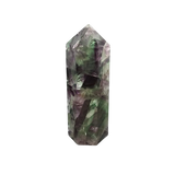 Rainbow Fluorite Generator Point (376g) – Clarity, Calm, Focus & Intuitive Alignment - Heavenly Crystals Online