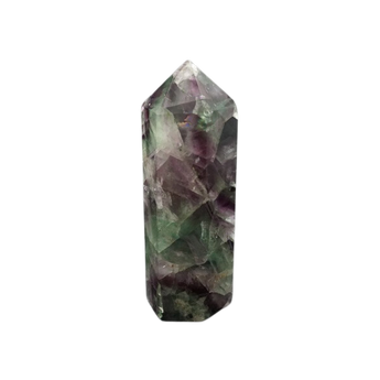 Rainbow Fluorite Generator Point (376g) – Clarity, Calm, Focus & Intuitive Alignment - Heavenly Crystals Online