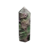 Rainbow Fluorite Generator Point (376g) – Clarity, Calm, Focus & Intuitive Alignment - Heavenly Crystals Online