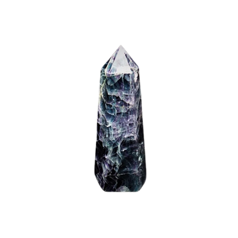 Rainbow Fluorite Generator Point (849g) – Clarity, Calm, Focus & Intuitive Alignment - Heavenly Crystals Online