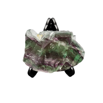 Rainbow Fluorite Slice with stand - Heavenly Crystals Online
