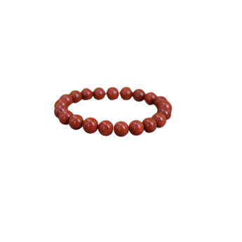 Red Jasper Bracelet (8mm) Stability, Courage & Earth Energy - Heavenly Crystals Online