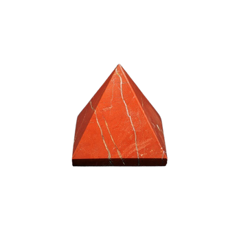 Red Jasper Pyramid (248g) – Strength, Grounding & Stabilising Earth Energy - Heavenly Crystals Online