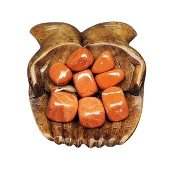 Red Jasper Tumbled Stone – Strength, Grounding & Vital Life‑Force Energy - Heavenly Crystals Online