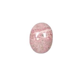 Rhodonite Palm Stone (77g) Heart Healing Crystal for Love & Emotional Balance- Heavenly Crystals Online