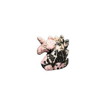 Rhodonite Unicorn - Heavenly Crystals Online