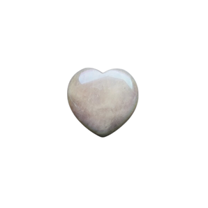 Rose Aura Quartz Heart (40mm) – Self‑Love, Positivity & High‑Vibration Aura Crystal - Heavenly Crystals Online